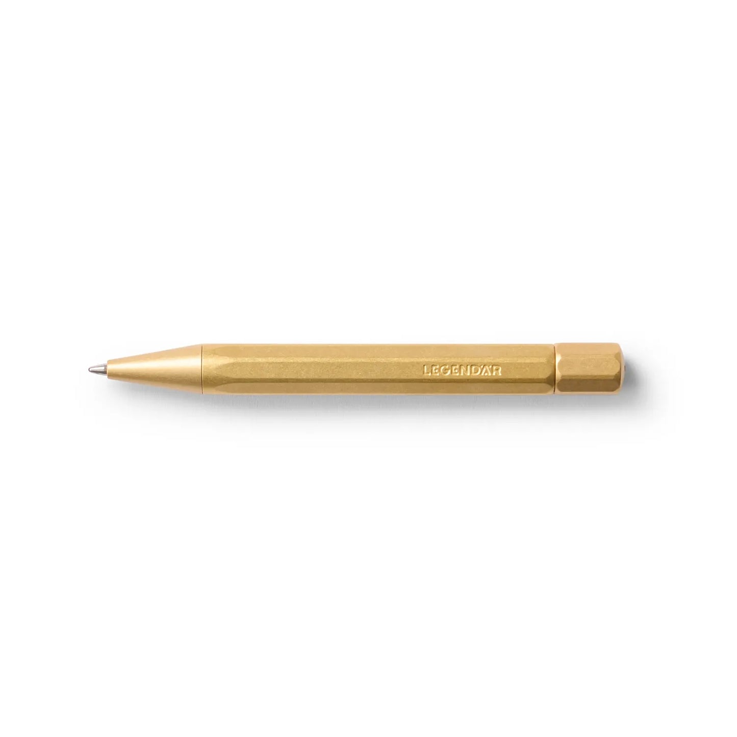 LGNDR Brass Ballpoint Pen TWYST - SHORT